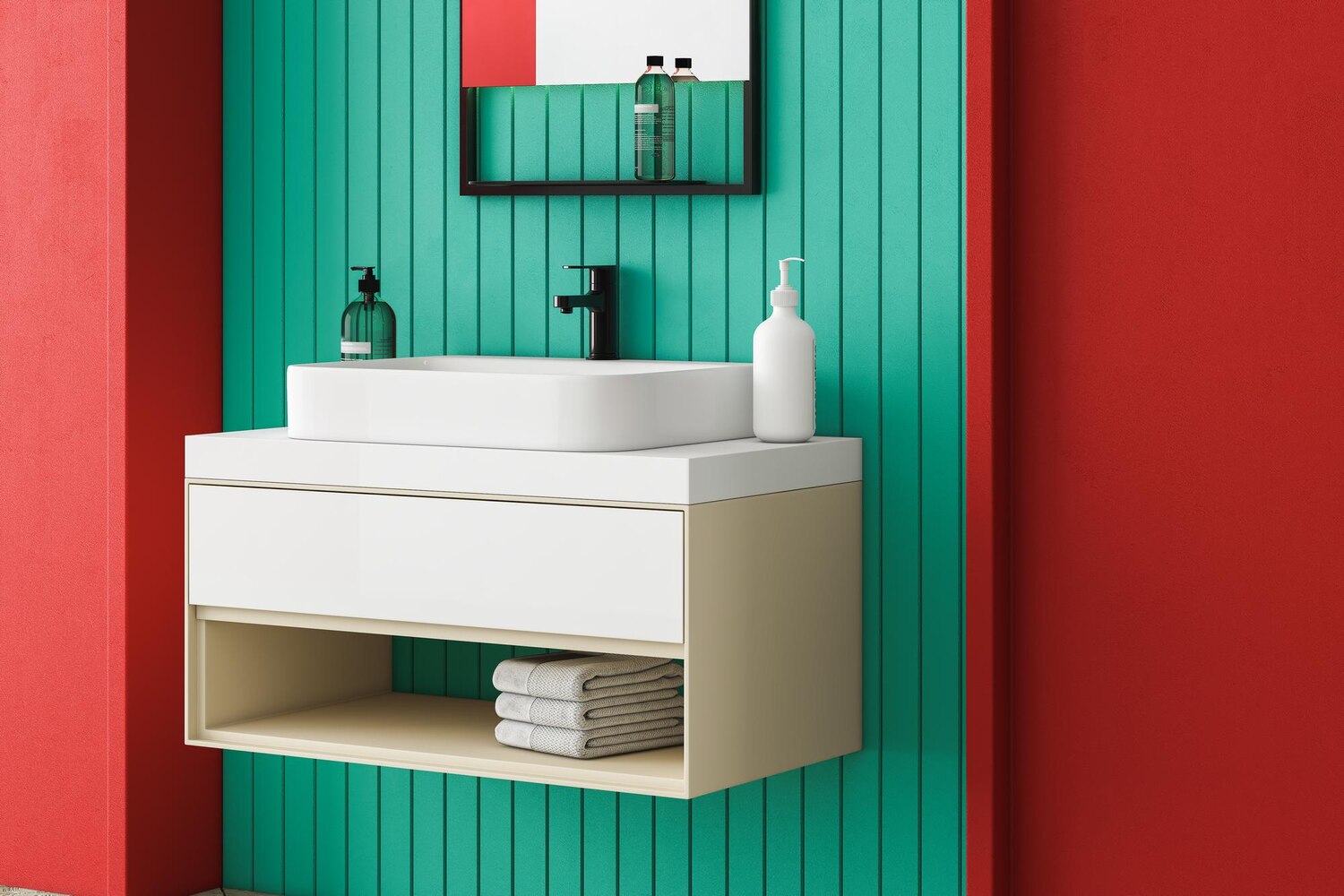 Nowoczesne meble łazienkowe odporne na wilgoć i codzienne użytkowanie